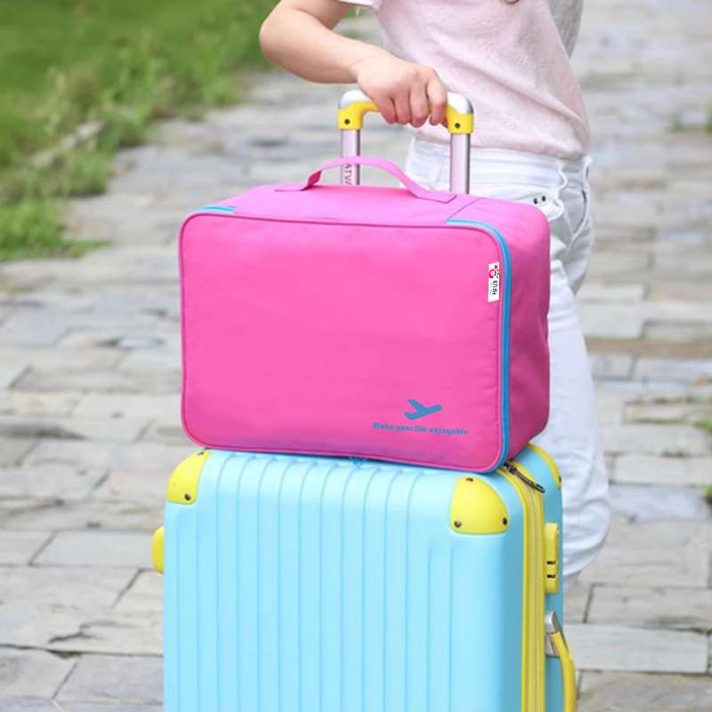 加厚旅行收纳袋防水衣物收纳包分装袋便携行李箱手提包分类整理袋