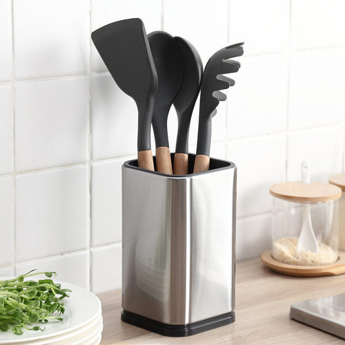 onlycook不锈钢厨具收纳盒筷子桶