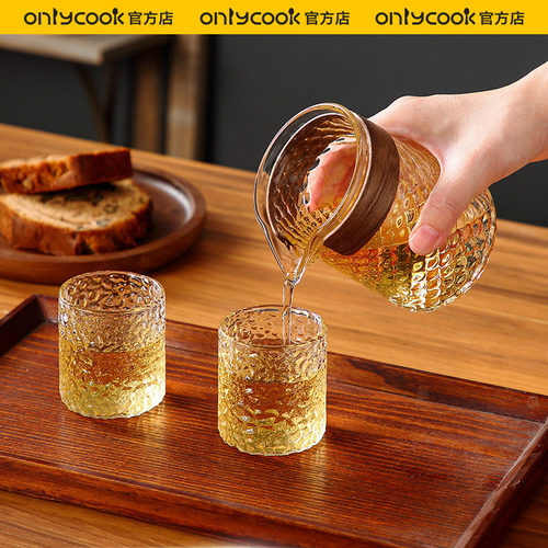 onlycook耐高温茶杯喝茶公道杯