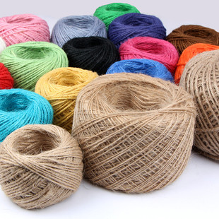 手工麻绳绳子diy手工细麻绳装饰粗麻绳照片墙吊牌绳包装捆绑绳子