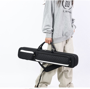 台球杆包新型大头杆包专用三槽一体通包高颜值手提保护套三分之一