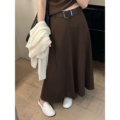 MMCDITION半身裙女秋季新款高腰