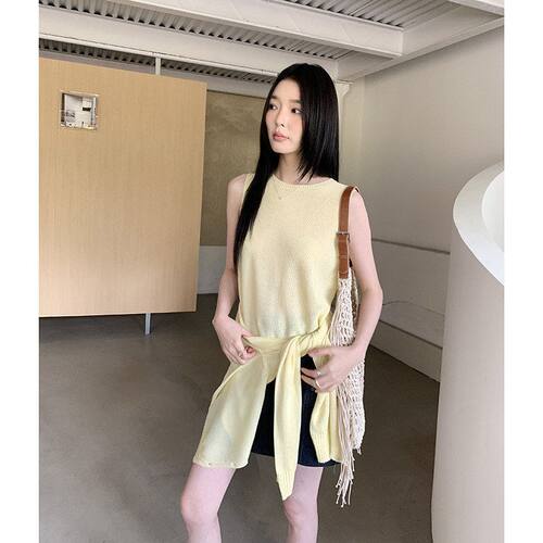 MMCDITION针织背心内搭女春夏韩