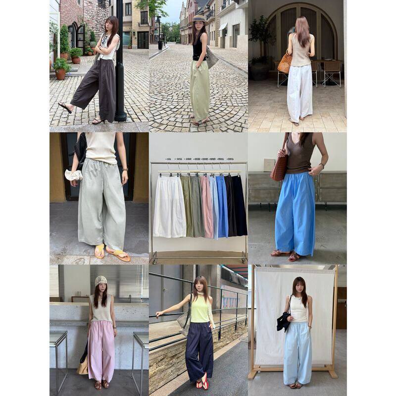 ICCIICC轻氧松弛感气球裤轻薄女