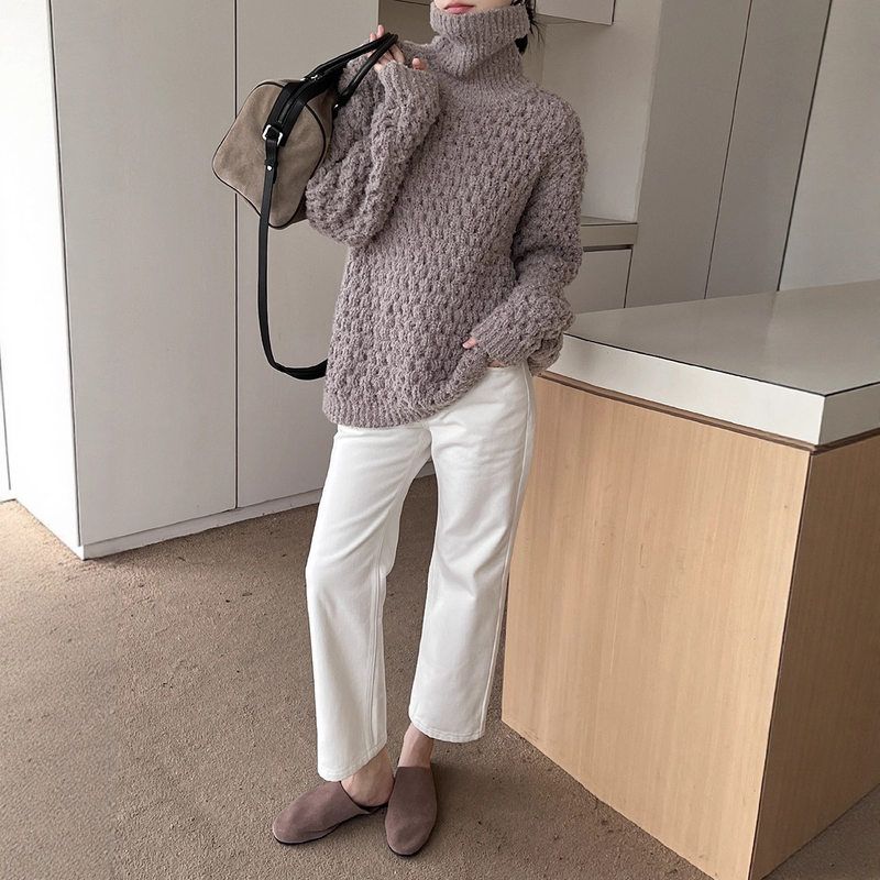 初打十三行冬新款复古柔软舒适