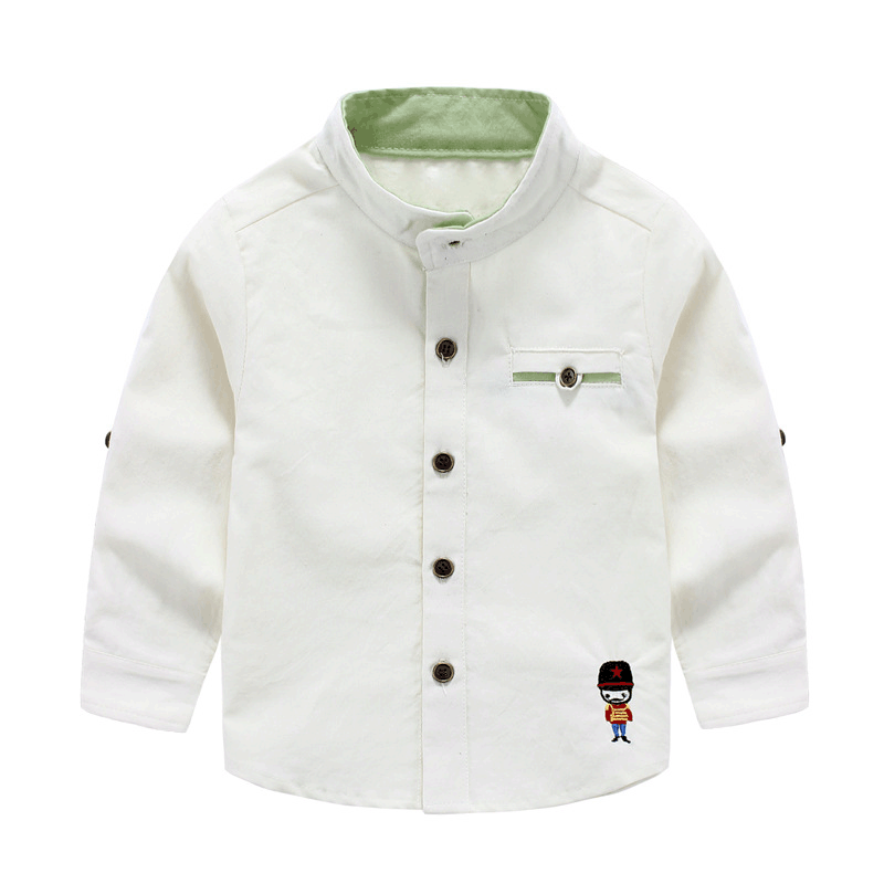 Chemise garcon à manche longue - Ref 2076577 Image 4