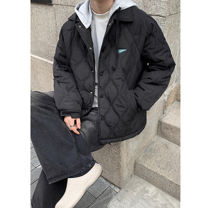 2024冬可拆卸连帽抽绳刺绣标棉服棉衣MY9268P138 100聚酯纤维图片