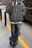 2024秋冬皮领翻领条纹棉衣棉服MY9256P125控168100聚酯纤维，男装棉衣，电商A138B