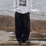 2023秋季潮牌新款休闲长裤男宽松直筒K7321P78控108棉，男装休闲裤，电商A138B