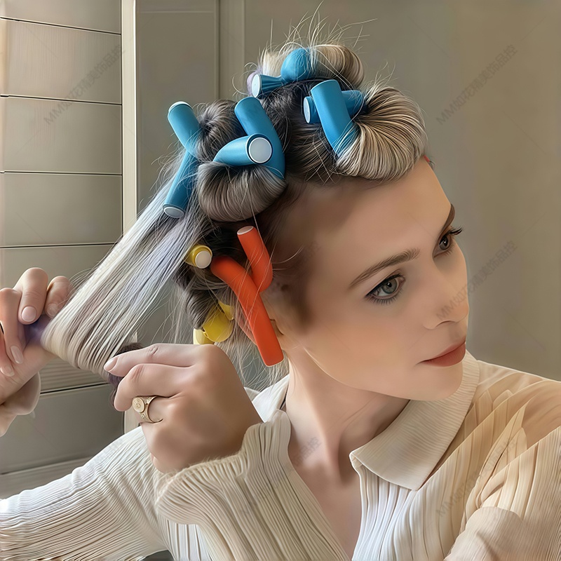 懒人睡眠卷发棒免烫大波浪