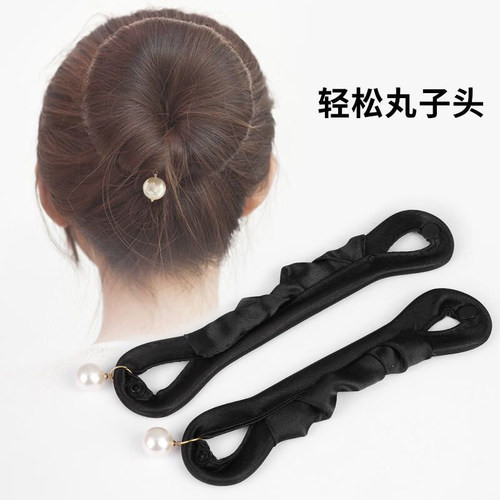 丸子头盘发器懒人扎发花苞头神器