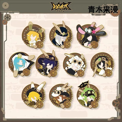 正版凹凸世界兔年限定金属徽章