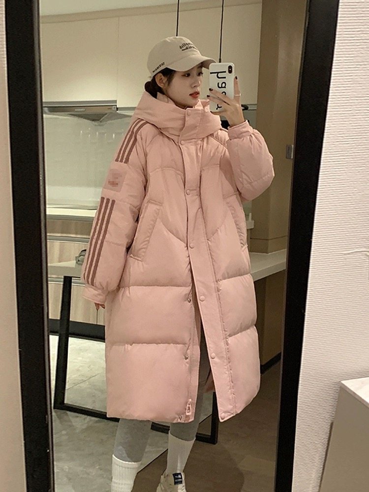 亏本大派送！羽绒+棉服 中长款百搭加厚保暖连帽品质外套女超好看