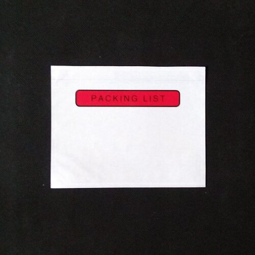 A6背胶袋贴箱袋PACKINGLIST