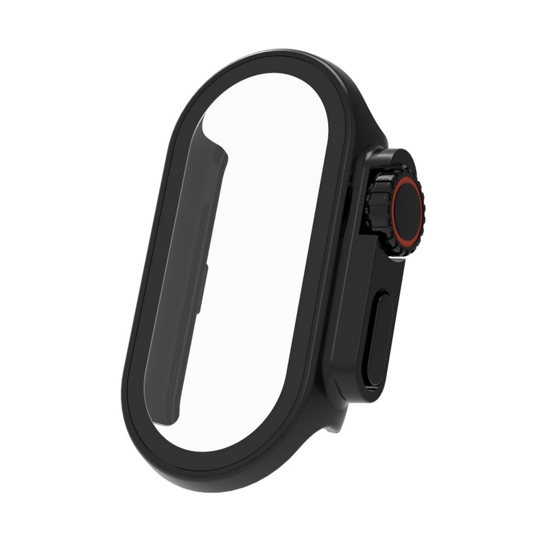适用小米手环8保护壳智能手表XIAOMI BAND9钢化膜一体壳秒变