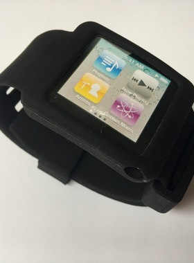 适用苹果ipod nano6保护套nano6代手表硅胶套防摔nano6腕带保护壳