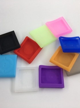 适用苹果ipod shuffle 4 6 7代 硅胶套保护套软套 shuffle夹子壳