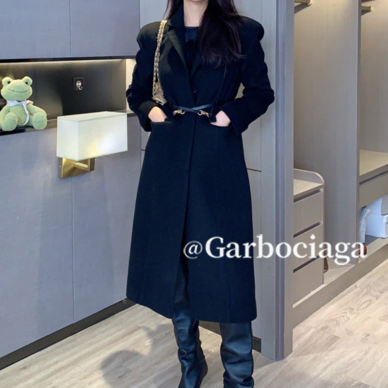 纤依百秀 【龙】 古堡骑兵羊毛大衣 1161