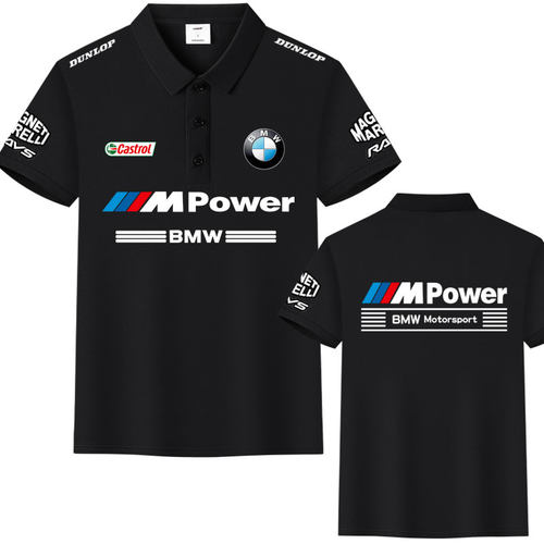 宝马MPOWER冰丝棉休闲POLO衫