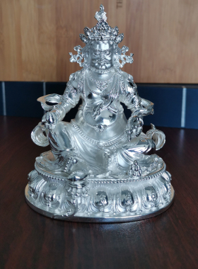 纯银密宗藏巴拉摆件大财神