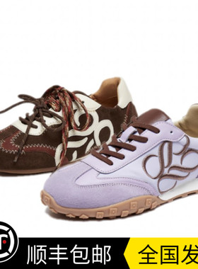 商场同款2025秋新款复古撞色双鞋带山系户外德训鞋女YEC14 29801