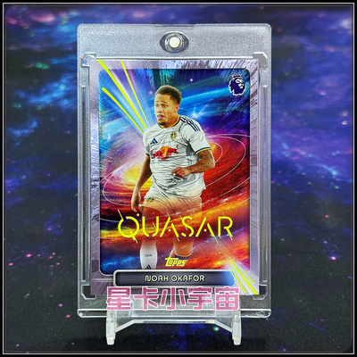 2026-27 TOPPS 英超球星卡QUASAR 特卡 奥卡福尔 利兹联 QU 9