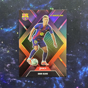 DAKA 2025-26 巴塞罗那 巴萨球星卡 50编锐美底韵特卡 奥尔默