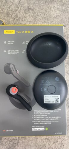 Jabra/捷波朗 TALK 55 商务蓝牙耳机客服耳机 单声道听小说听音乐