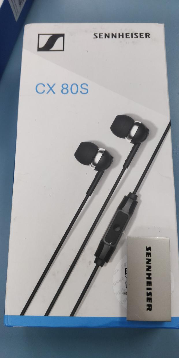 游戏不延迟森海塞尔有线游戏吃鸡入耳式耳机cx80s/cx200国行正货