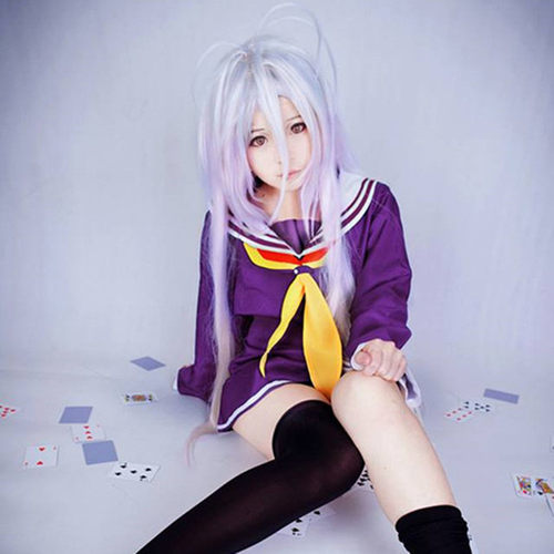 游戏人生no game no life妹妹白cos服 漫展年会派对cosplay服装女