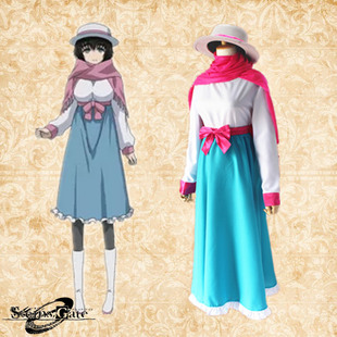 游戏动漫命运石之门0椎名真由理cos服C2fdARIFJ7帽子围巾全套女