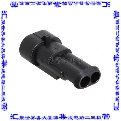 282104-1 连接器接插件CONN RCPT HSG 2POS 6.00MM
