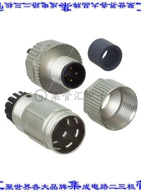 MSDS-04BMMB-SL7001 连接器接插件M12 CONN SCREW IN 180