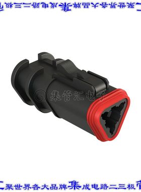 AT06-3S-OMRDBLK 连接器接插件3 POSITION OVERMOLDED PLUG, SOCK