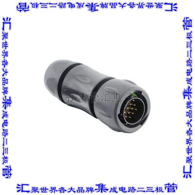UTSX6JC14E19P 连接器接插件PLUG, WITH CABLE GLAND BACKSHELL