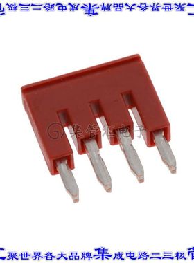 27124.9 连接器接插件CROSS CONNECTIONSRED 4 POLE