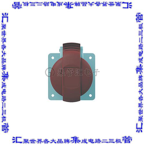 2CMA193187R1000 连接器接插件3P+N+E PANEL MOUNTED SOCKE OUTLE