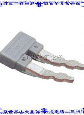202154 0202154连接器接插件JUMPER TERM BLK 2POS FLAT PIN