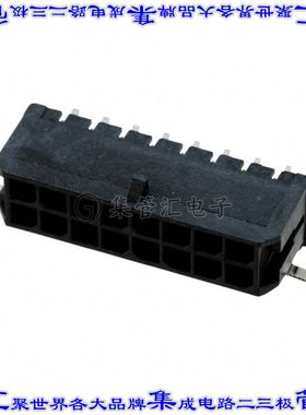 430451609 0430451609连接器接插件CONN HEADER SMD R/A 16POS 3M