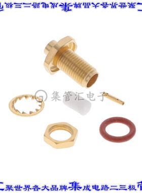 R125325000 连接器接插件SMA / STRAIGHT BULKHEAD JACK PAN