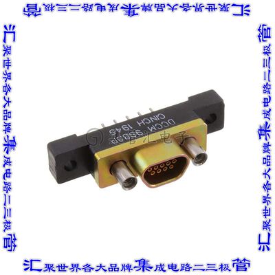 DCCM9SBSP 连接器接插件CONN MICRO-D RCPT 9POS VERT SLDR