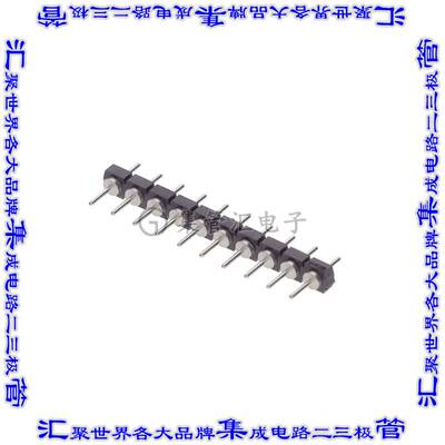BBL-110-T-E 连接器接插件CONN HEADR LOPRO 10POS .100 TIN