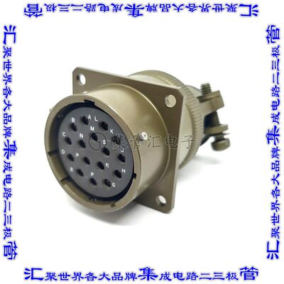 MSW00E20-16S-SR 连接器接插件WALL MOUNT RECEPTACLE, ENVIRONME
