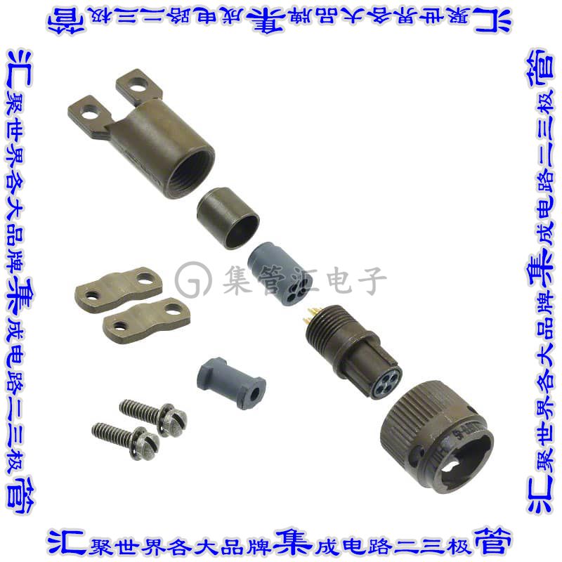 MS3116F8-4S 连接器接插件CONN PLUG 4POS INLINE W/SKTS