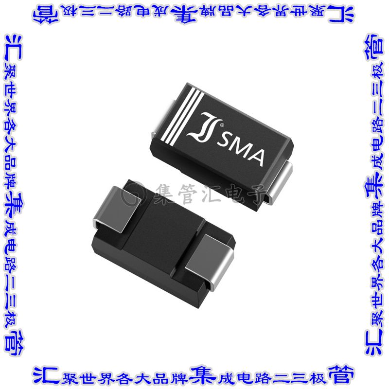 BYG10M 二极管 DIODE AVALANCHE 1000V 1.5A SMA