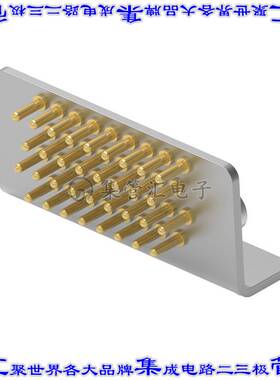 204814-1 连接器接插件CONN GROUNDING BLOCK 34 POS GOLD