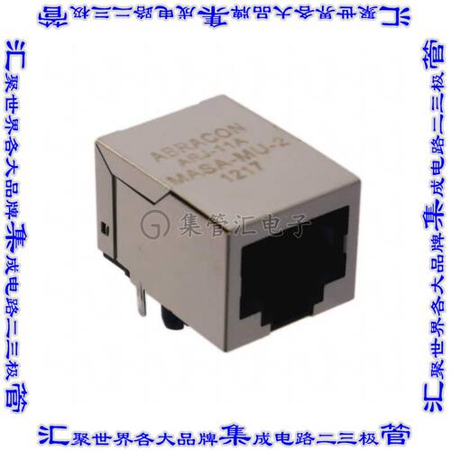 ARJ11A-MASM-RT2 连接器接插件CONN JACK 1PORT 10 BASE-T PCB