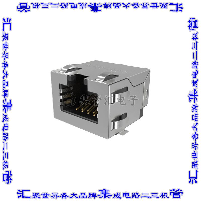 RJE3A1881401 连接器接插件8P8C, RA, CAT5E, SMT, SHIELD WIT