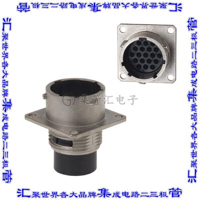 UT0W01419PH 连接器接插件CONN RCPT HSNG MALE 19POS PNL MT