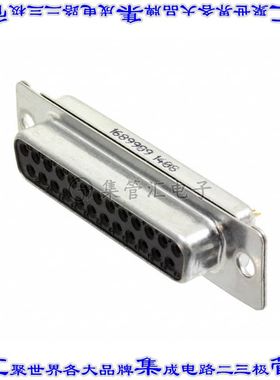 1689909 连接器接插件CONN D-SUB RCPT 25POS SLDR CUP